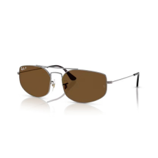 Ray-Ban RB3845 004/57 EXPLORER 5 GUNMETAL B15 BROWN POLARIZED napszemüveg