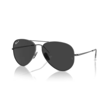 Ray-Ban RB8089 165/48 AVIATOR TITANIUM GUNMETAL BLACK POLARIZED napszemüveg napszemüveg