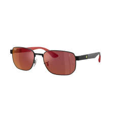 Ray-Ban RB8329M F1402K Black Brown Mirror Dark Red napszemüveg napszemüveg