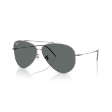 Ray-Ban RBR0101S 004/81 AVIATOR REVERSE GUNMETAL POLARIZED DARK GREY napszemüveg napszemüveg