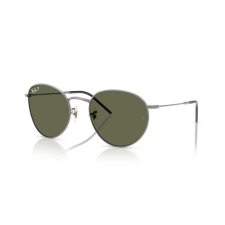 Ray-Ban RBR0103S 004/9A ROUND REVERSE GUNMETAL POLARIZED DARK GREEN napszemüveg napszemüveg