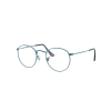 Ray-Ban RX3447V 3224 ROUND METAL Blue DEMO LENS szemüveg