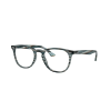 Ray-Ban RX7159 5750 Striped Blue Grey DEMO LENS szemüveg
