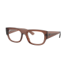 Ray-Ban RX7218 8261 KRISTIN Transparent Brown DEMO LENS szemüveg
