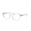 Ray-Ban RX7225 8319 LEONID Transparent Light Blue DEMO LENS szemüveg