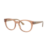 Ray-Ban RX7227 8313 Transparent Light Brown Demo Lens szemüveg