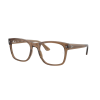 Ray-Ban RX7228 8198 Transparent Light Brown DEMO LENS szemüveg
