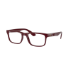 Ray-Ban RX7232M F685 Dark Red Demo Lens szemüveg