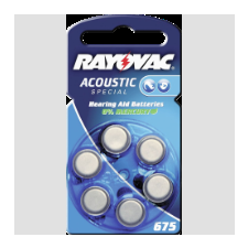 Rayovac Ha675 hallókészülék elem speciális elem