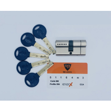 RB Locks RB Keylocx zárbetét 30/55 mm 5 kulccsal zár és alkatrészei