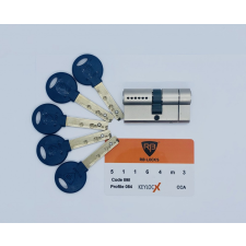 RB Locks RB Keylocx zárbetét 35/50 mm 5 kulccsal zár és alkatrészei