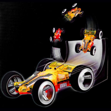  RC Távirányítós kétoldalas Stunt autó - Sided Racing No.2308 rc autó