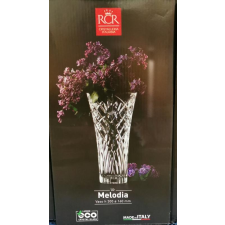 RCR Cristalleria Italiana Melodia üveg váza, 30 cm konyhai eszköz