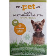 Re-pet-a algás multivitamin tabletta kutyáknak 50 db vitamin, táplálékkiegészítő kutyáknak