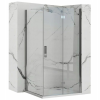  Rea Molier Chrom zuhanykabin - 90x80 cm