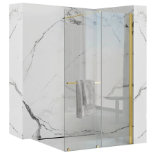 Rea Rea Cortis GOLD Zuhanykabin - 100 cm kád, zuhanykabin