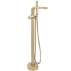 Rea Szabadon álló padló csaptelep Rea CLARK BRUSH GOLD