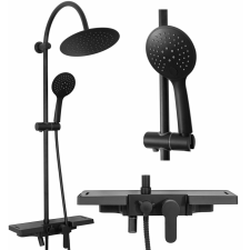  Rea Vigo - Fekete Zuhanygarnitúra fürdőkellék