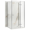 Rea zuhanykabin Rea Atlas 100x100 Chrome
