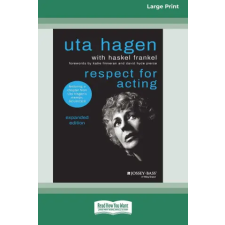 ReadHowYouWant.com Pty Limited Respect for Acting | Uta Hagen idegen nyelvű könyv