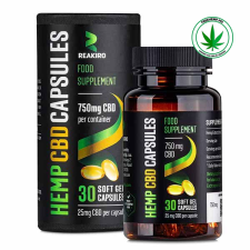 REAKIRO CBD kapszula Reakiro 750mg/30db vitamin és táplálékkiegészítő