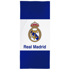 Real Madrid 2025-26-os kék-fehér Real Madrid törölköző - sávos lakástextília