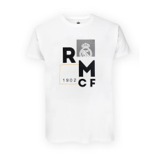 Real Madrid A Real Madrid modern fehér pólója - L férfi póló