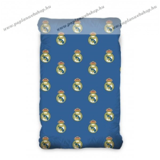 Real Madrid gumis lepedő, 90x200x25cm, Kék (171014) lakástextília
