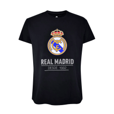 Real Madrid szurkolók kedvenc fekete pólója - 2XL