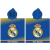 Real Madrid törölköző poncsó 55*110cm