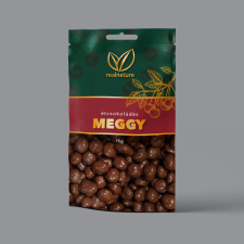  Real Nature étcsokoládés meggy 75 g csokoládé és édesség