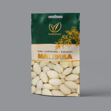  Real Nature kókuszos-fehércsokoládés mandula 75 g csokoládé és édesség