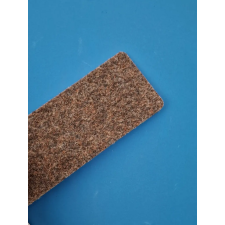 Real OXFORD erős ipari filc padlószőnyeg, sötétbarna, 400cm lakástextília