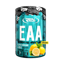 Real Pharm EAA Esszenciális aminosav italpor - citrom íz - 420g vitamin és táplálékkiegészítő
