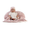  Realista bababábu puha szövet testtel - 38 cm