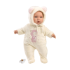  Realisztikus baba Julia puha textil testtel - 42 cm
