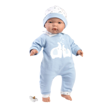 Realisztikus baba puha textil testtel - 38 cm élethű baba