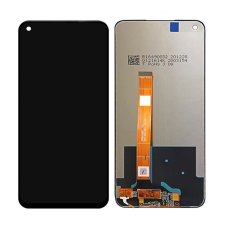  Realme 7 5G / Narzo 30 Pro fekete LCD+érintőpanel mobiltelefon, tablet alkatrész