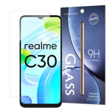 Realme C33 C30 C30s C35 Narzo 50i karcálló edzett üveg Tempered glass kijelzőfólia kijelzővédő fólia kijelző védőfólia mobiltelefon kellék