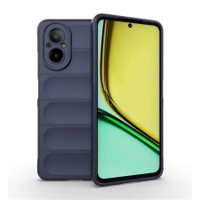  Realme C67 4G, Szilikon tok, közepesen ütésálló, 3D minta, sötétkék tok és táska