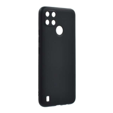 Realme Szilikon telefonvédő (matt) FEKETE Realme C21Y, Realme C25Y tok és táska