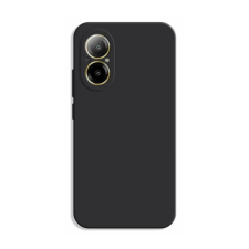 Realme Telefontok Realme C67 - fekete szilikon hátlap tok tok és táska