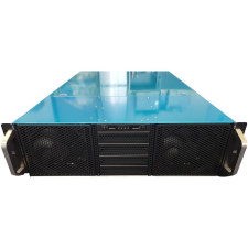 RealPower 48,3cm Server Geh RPS19-G3380 3HE 19".ohne Netzteil, schwarz (106155) számítógép ház
