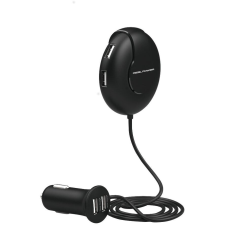RealPower KFZ-Ladegerät Hub 6     2400mA   6xUSB (195446) mobiltelefon kellék