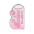 REALROCK - áttetsző élethű dildó - pink (15cm)