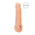 REALROCK RealRock Penis Sleeve 9 - péniszköpeny (23cm) - natúr