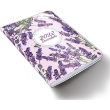  Realsystem 2022-es Fiestina Light 5411-72 levendula B6 zsebnaptár naptár, kalendárium