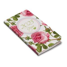 REALSYSTEM 2023-as Flexi 5811-82 rózsa álló zsebnaptár (5811-82) naptár, kalendárium