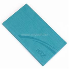 REALSYSTEM 2024-es Fashion 5700-05 türkiz fekvő zsebnaptár (5700-05) naptár, kalendárium