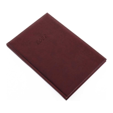 REALSYSTEM Határidőnapló Bolero B/5 napi, krémszínűlapokkal (barna) Realsystem 2023. határidőnapló